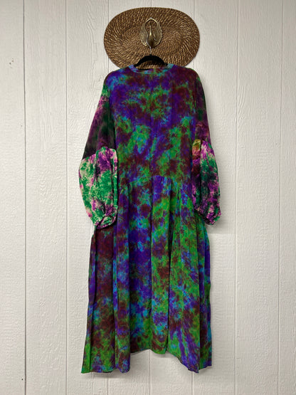 Crepe Sari Evermore Kimono 1026 154