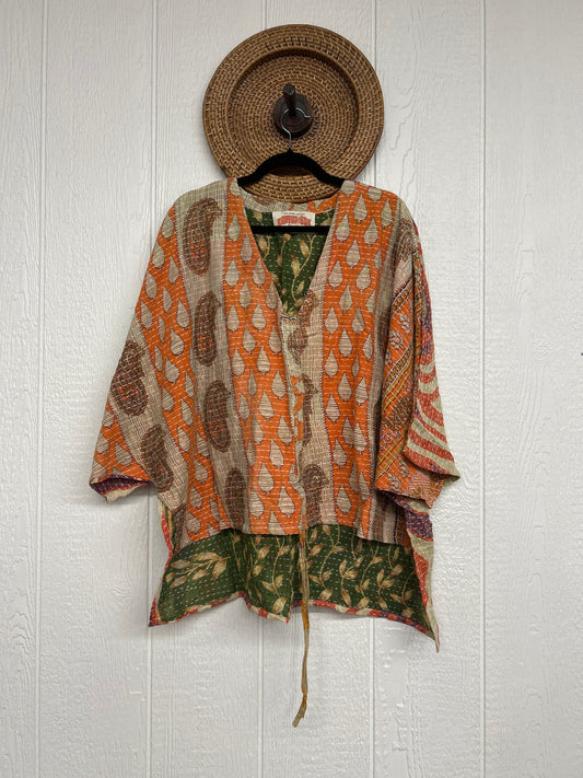 Pareo Kantha Hi-Lo Butterfly Top 0626 235