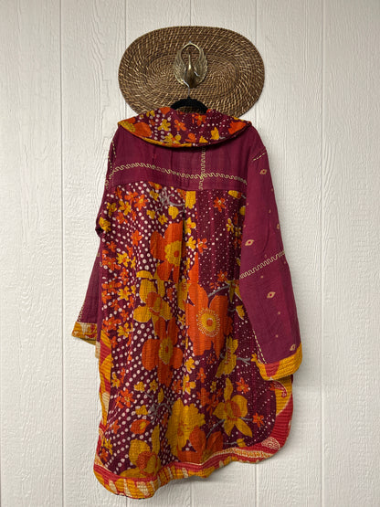 Fine Kantha Drifter Coat 1026 126