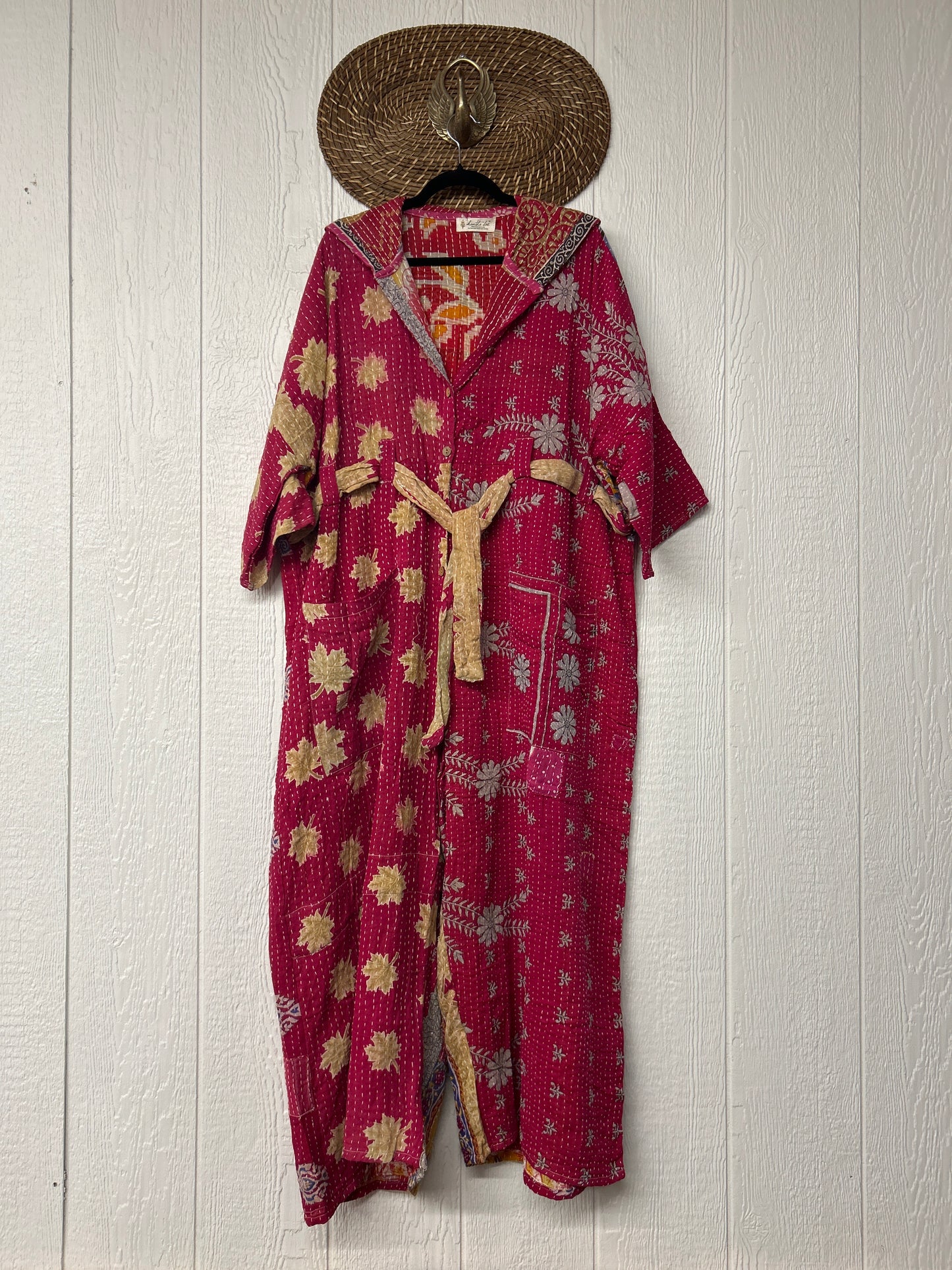Kantha Zen Hoodie Jumpsuit 0925 062
