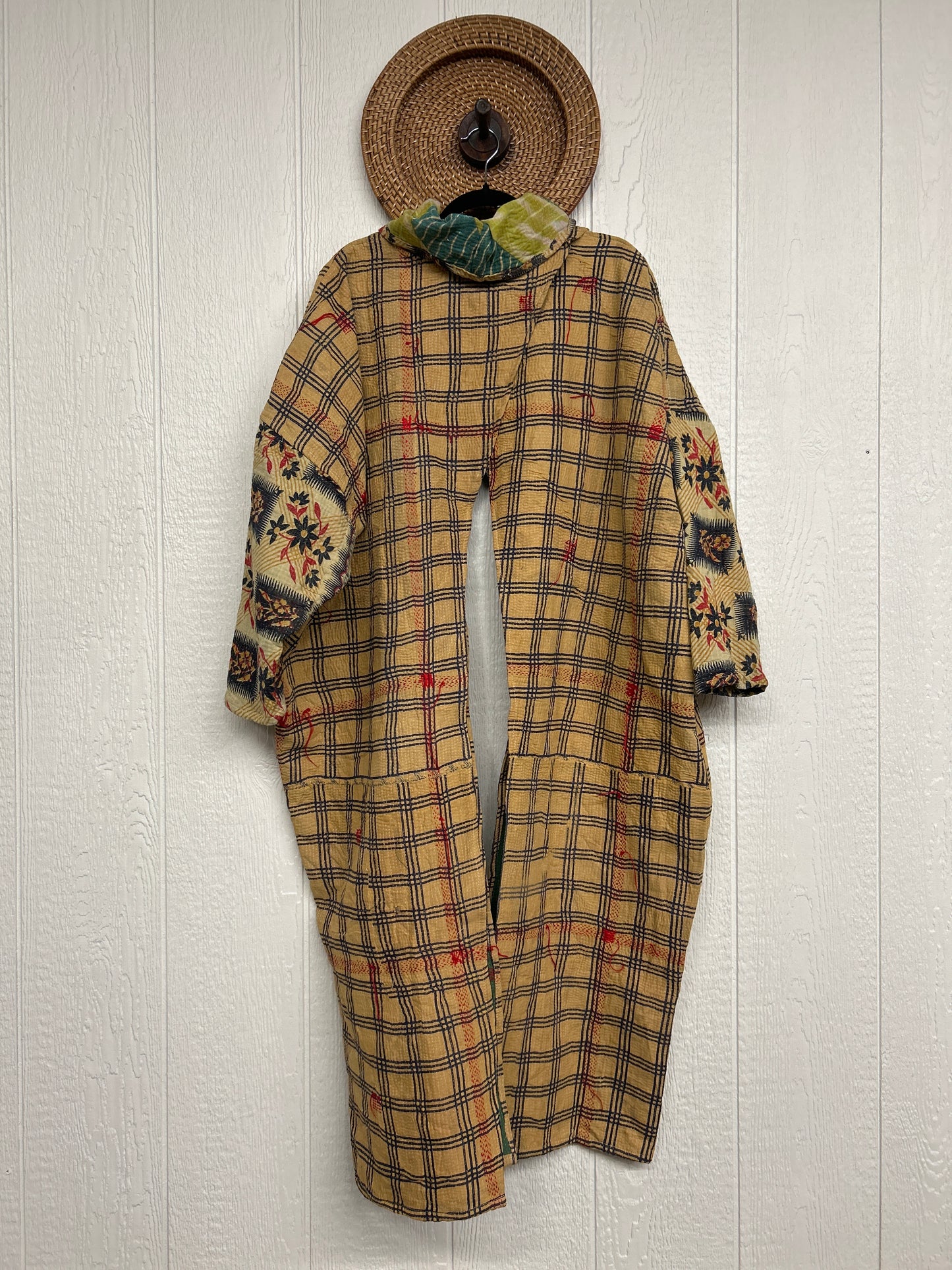 Fine Kantha Cowl Split Pullover 1225 191