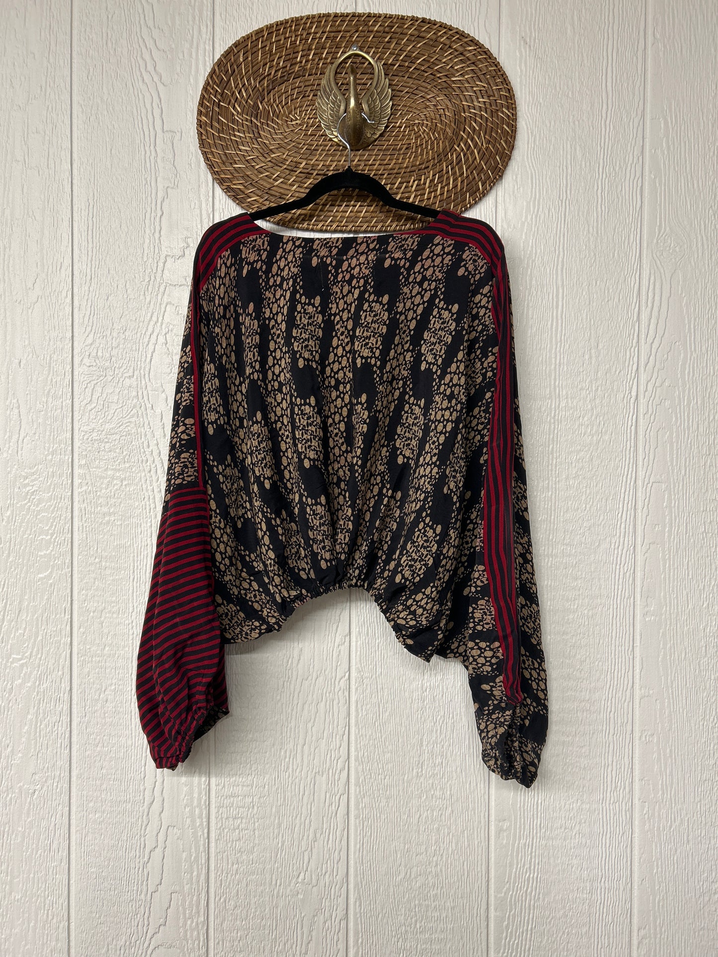 Crepe Sari Luna Crop Top 0126 250