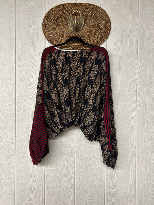 Crepe Sari Luna Crop Top 0126 250