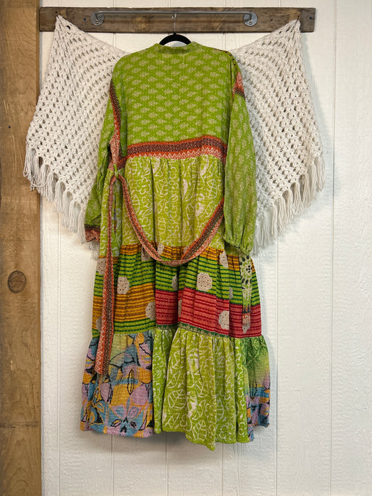 Pareo Kantha Luminous Maxi Dress 0126 269
