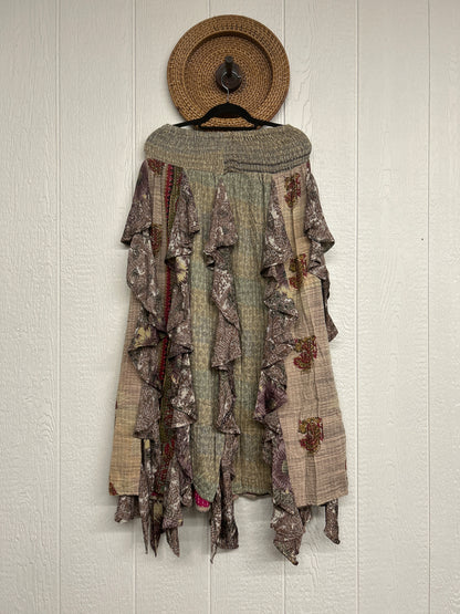 Pareo Kantha Willow Maxi Skirt 0826 035