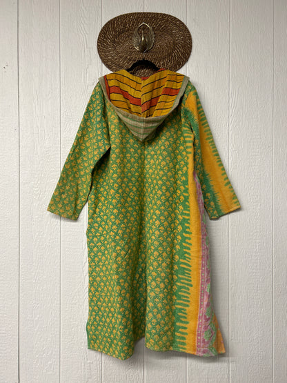 Fine Kantha Rising Sun Coat 1125 076