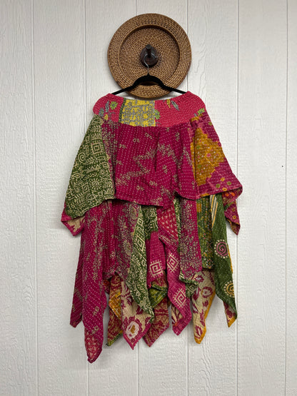 Pareo Kantha Pixie Skirt 0426 108
