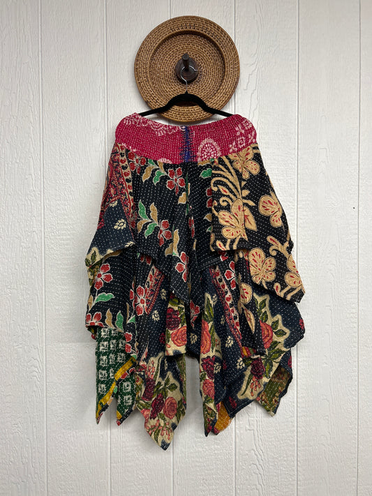 Pareo Kantha Pixie Skirt 0426 015