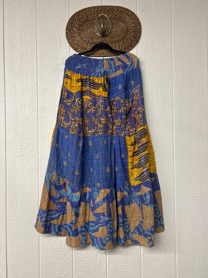 Pareo Kantha Lotus Maxi Skirt 0826 108