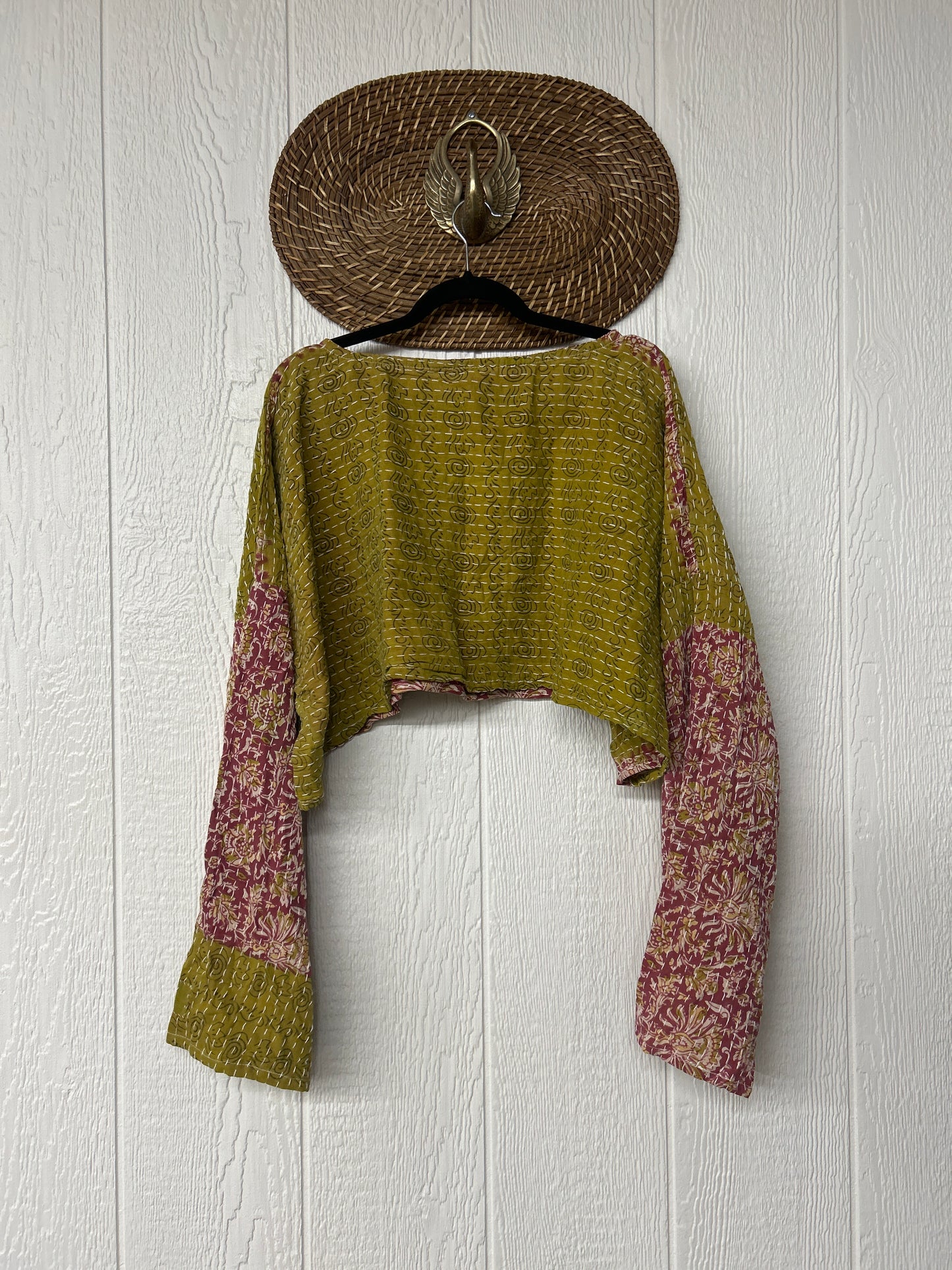 Pareo Kantha Abundance Crop Top 1225 054