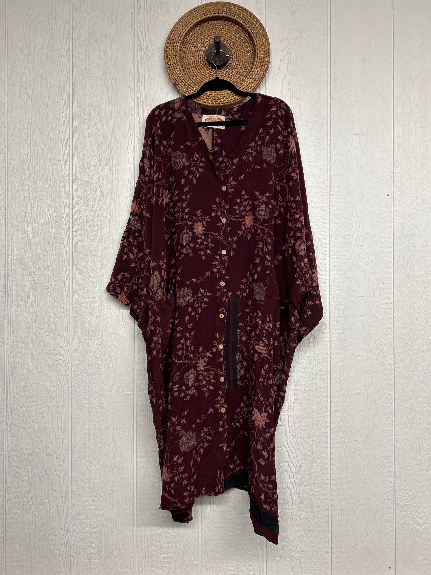 Crepe Sari Gaia Duster Dress 0826 158