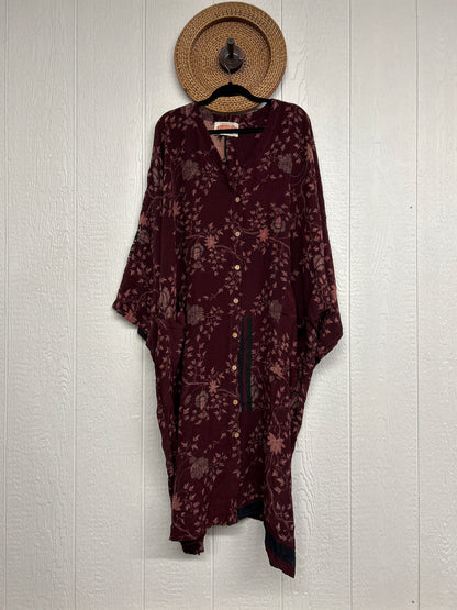 Crepe Sari Gaia Duster Dress 0826 158