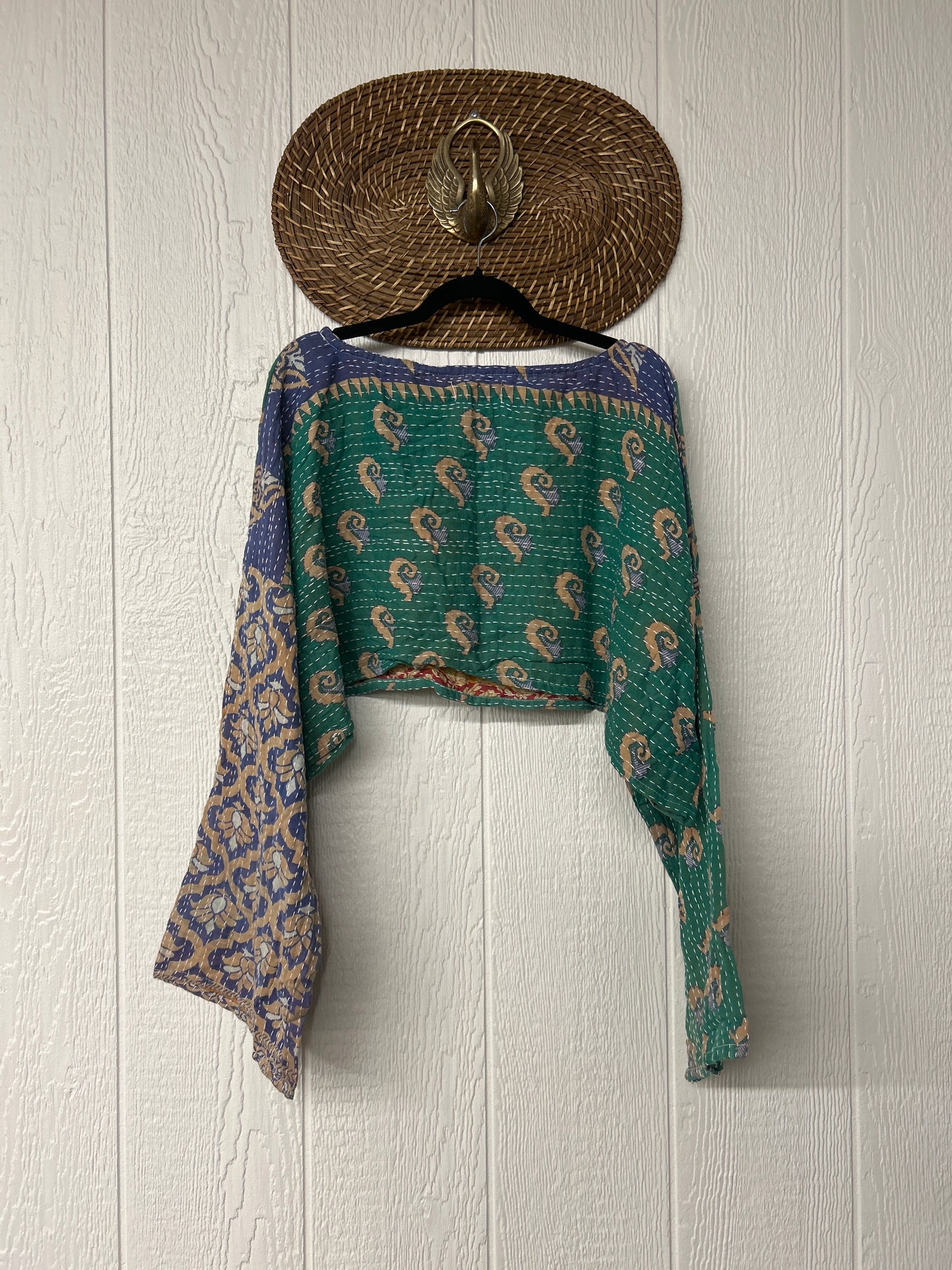 Pareo Kantha Abundance Crop Top 1225 044