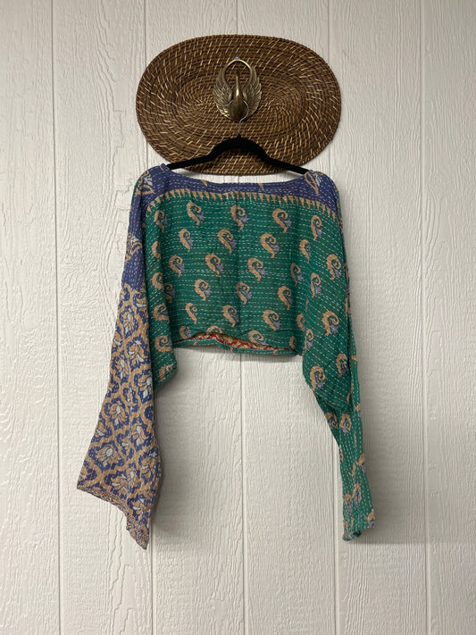 Pareo Kantha Abundance Crop Top 1225 044