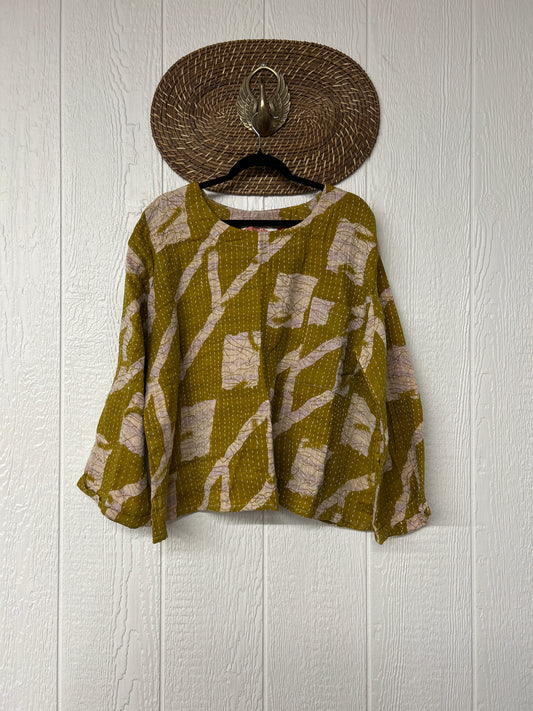 Pareo Kantha Wanderer Pocket Crop Top 0226 222