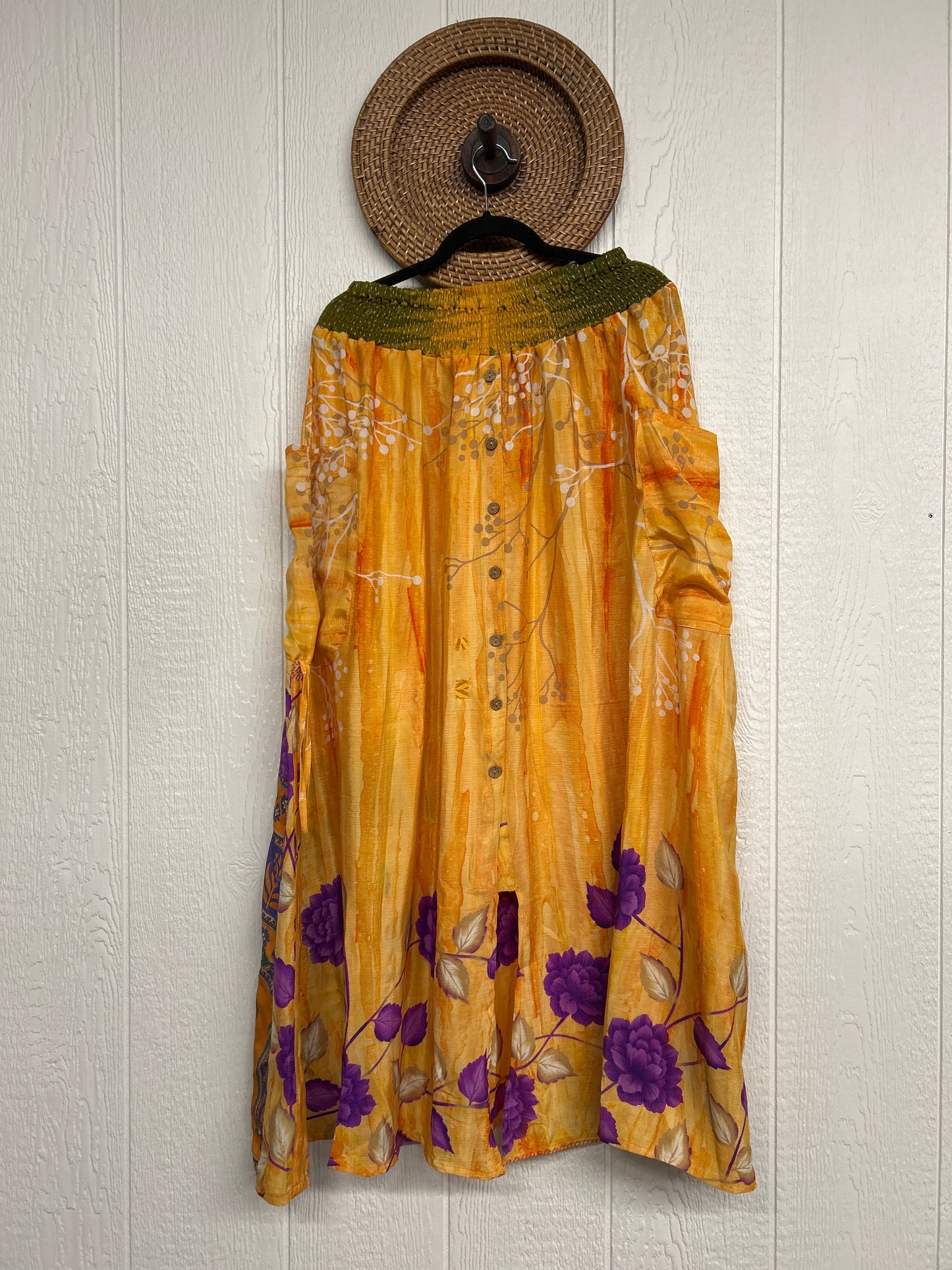 Rasgulla Sari Butterfly Cargo Skirt 0126 055
