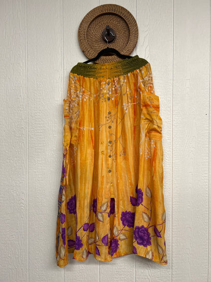 Rasgulla Sari Butterfly Cargo Skirt 0126 055