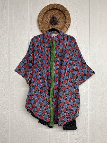 Pareo Kantha Free To Be Button-Down 0426 003