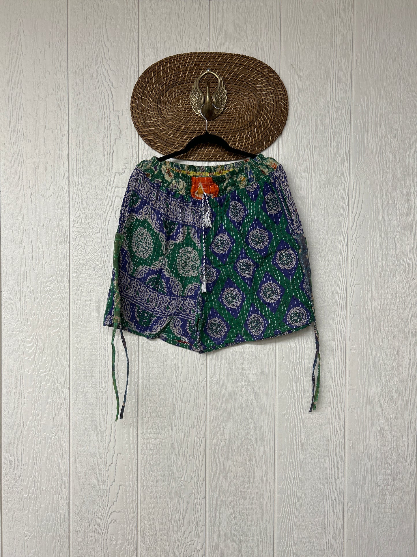 Kantha Butterfly Shorts 0425 213