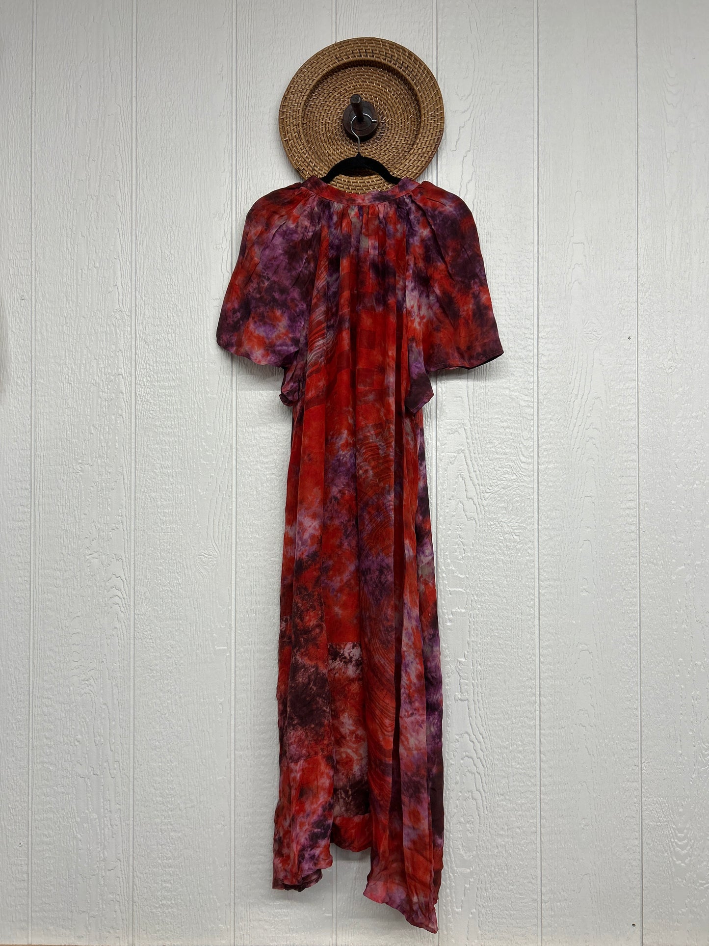 Crepe Sari Summer Woodstock Duster 0626 106