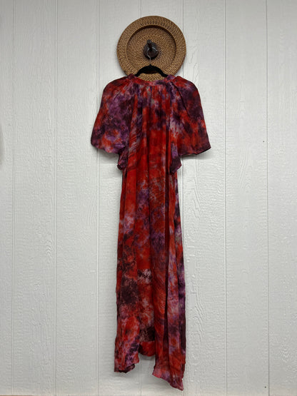 Crepe Sari Summer Woodstock Duster 0626 106