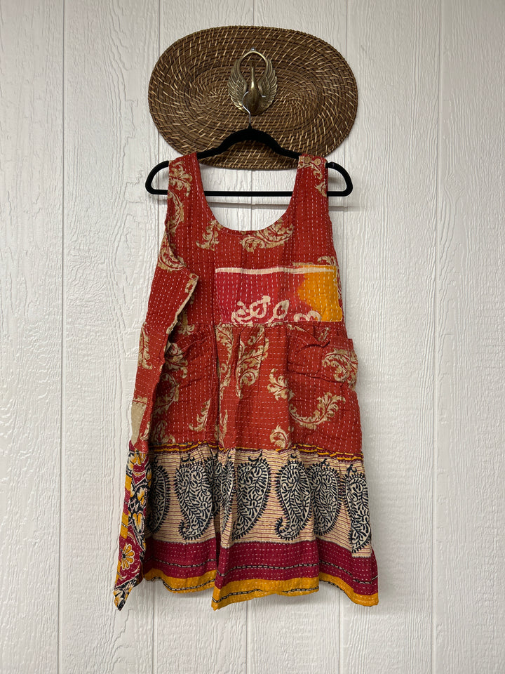 Kantha Meadow Mini Dress 0625 070