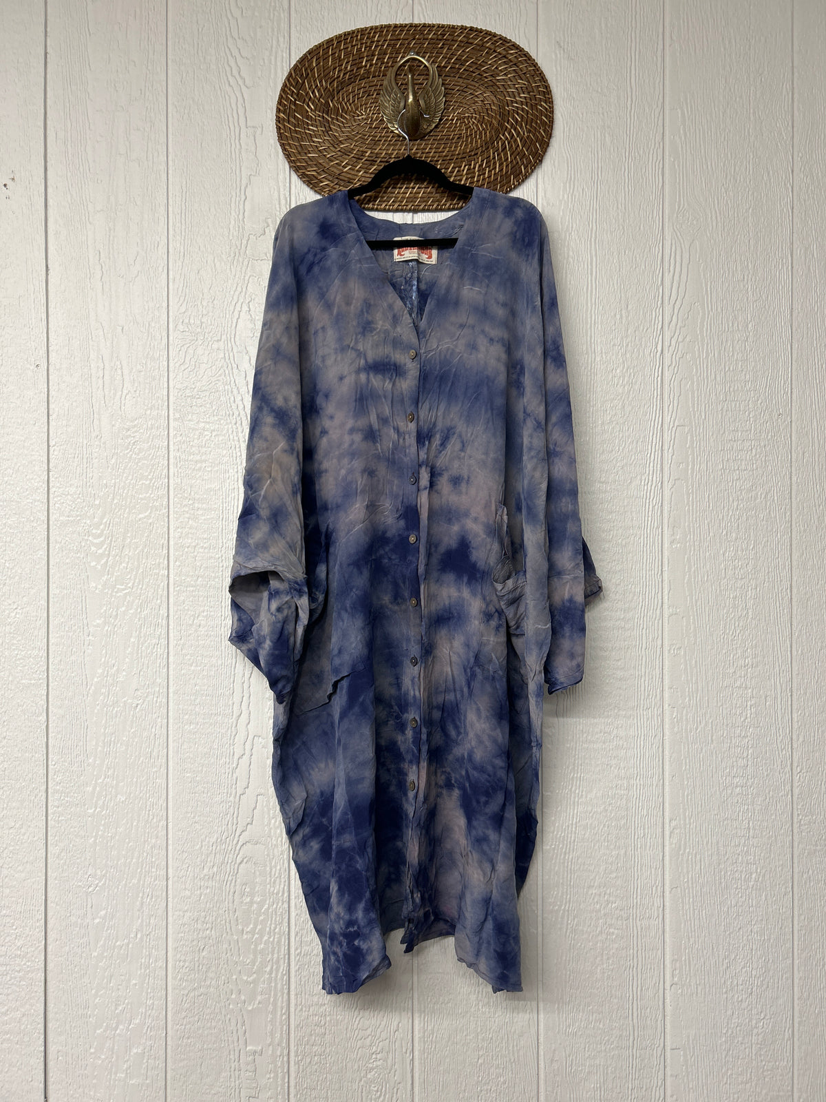 Crepe Sari Gaia Duster Dress 0826 270