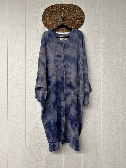 Crepe Sari Gaia Duster Dress 0826 270