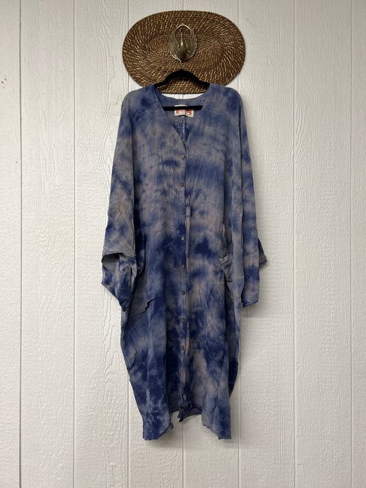 Crepe Sari Gaia Duster Dress 0826 270