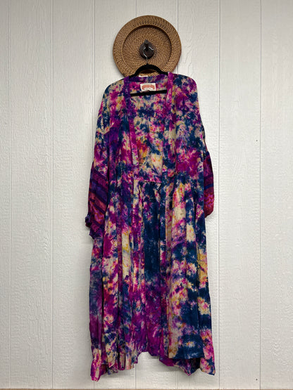 Crepe Sari Evermore Kimono 1026 085