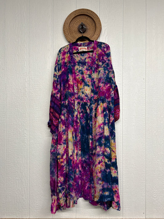 Crepe Sari Evermore Kimono 1026 085
