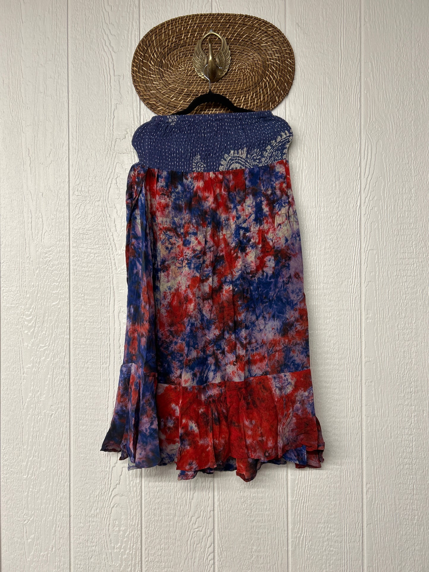 Crepe Sari Inner Peace Wrap Skirt 0626 106