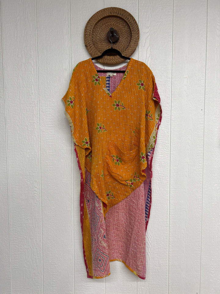 Kantha Surrender Hi Lo Poncho 1024 005