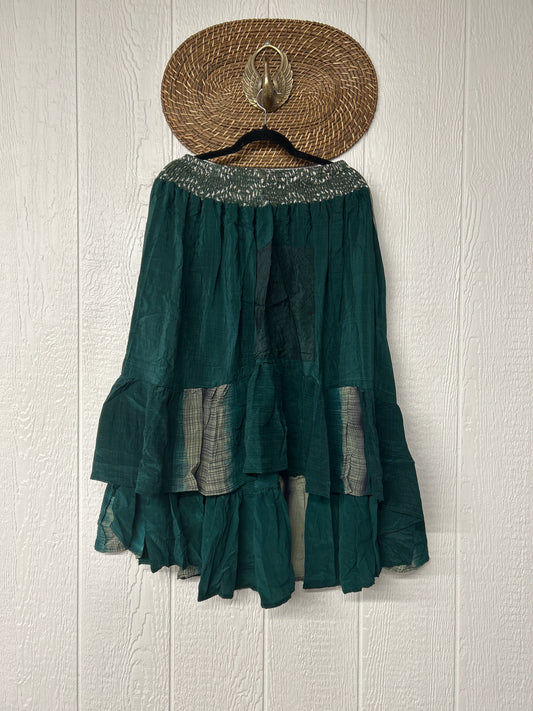 RETAIL Crepe Sari Dahlia Skirt 1026 028