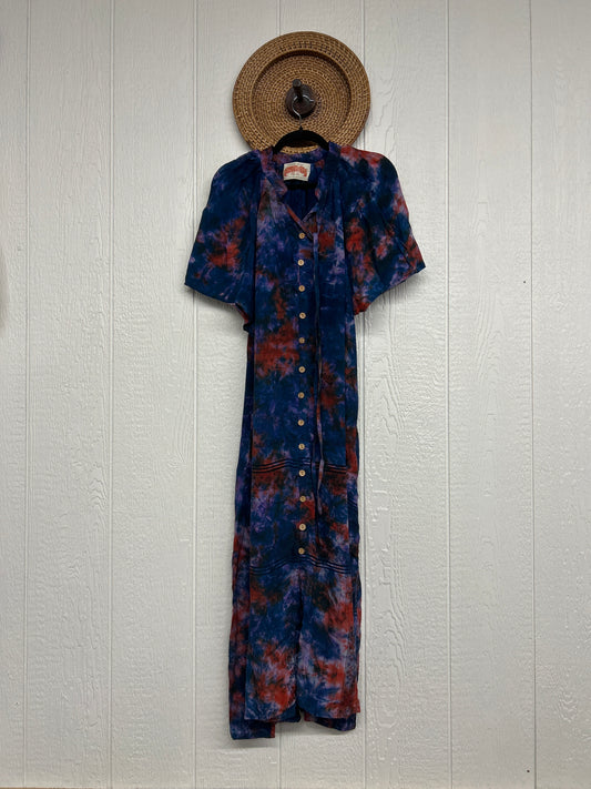 Crepe Sari Summer Woodstock Duster 0626 098