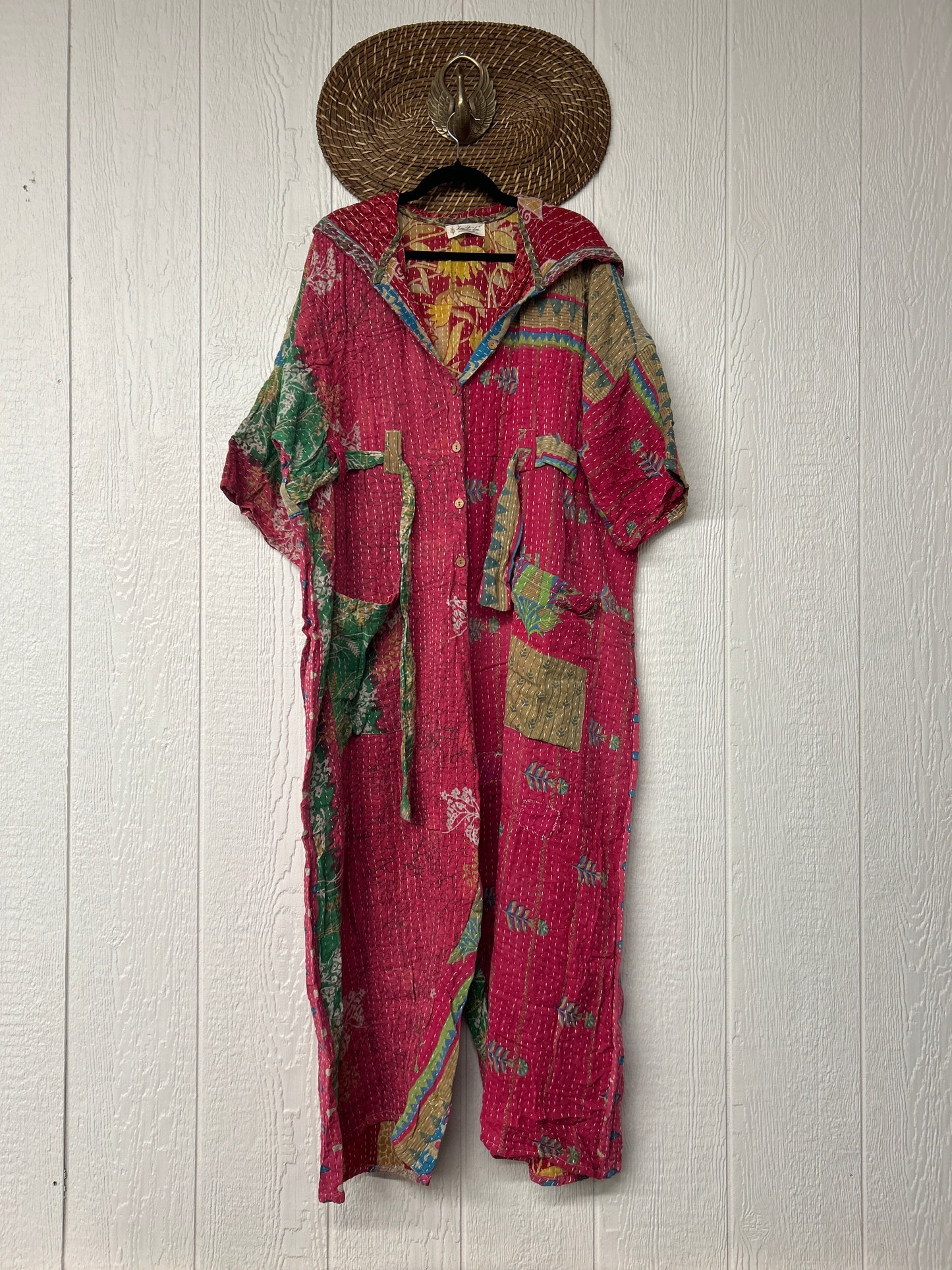 Kantha Zen Hoodie Jumpsuit 0925 003