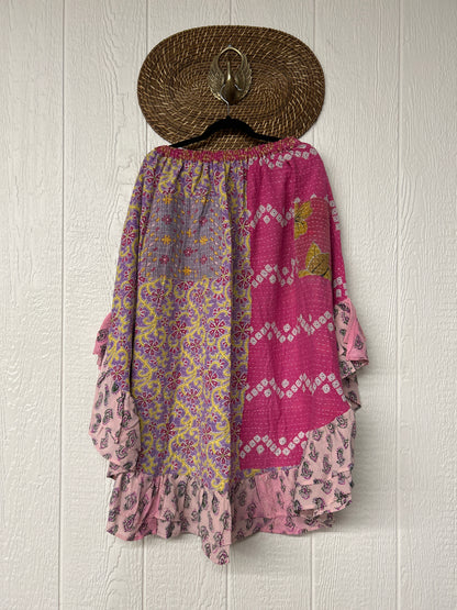Pareo Kantha Wild Rose Skirt 0426 199