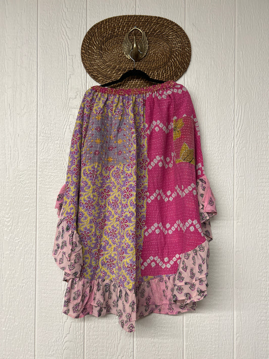 Pareo Kantha Wild Rose Skirt 0426 199