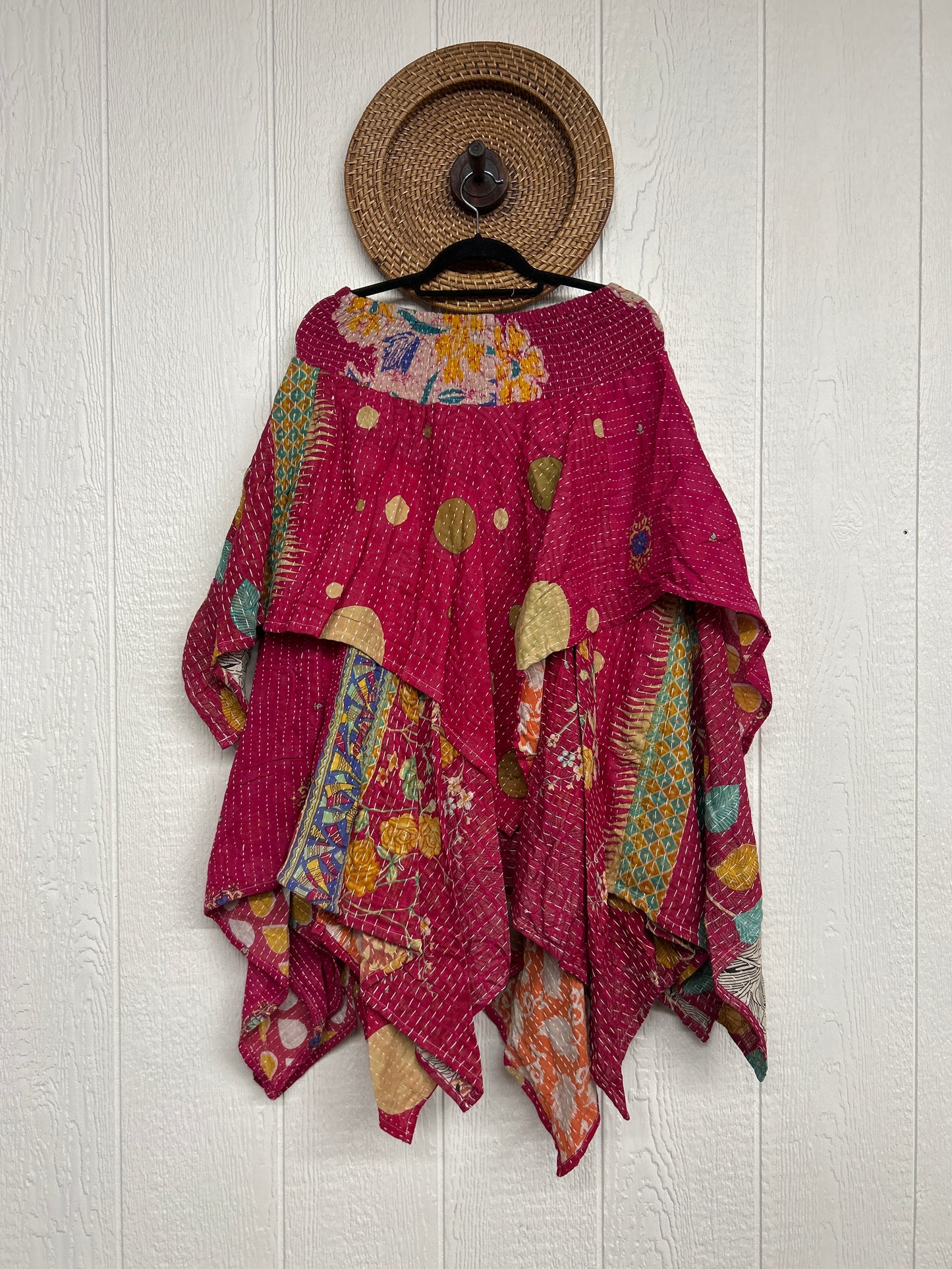 Pareo Kantha Pixie Skirt 0426 120