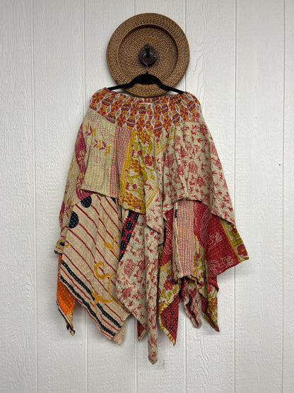 Pareo Kantha Pixie Skirt 0426 145