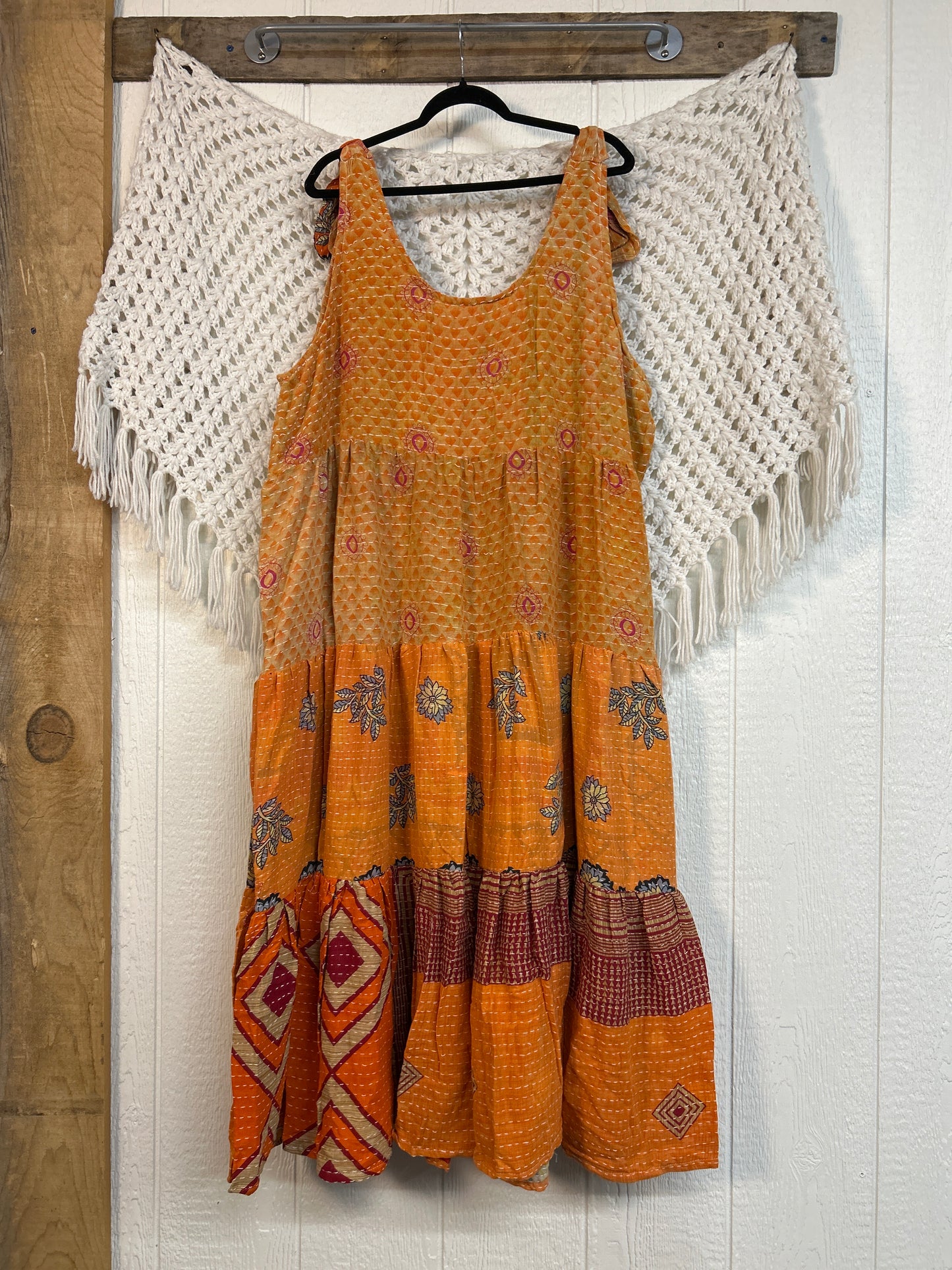 Pareo Kantha Celeste Maxi 0326 128