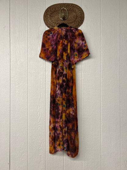 Crepe Sari Summer Woodstock Duster 0626 273