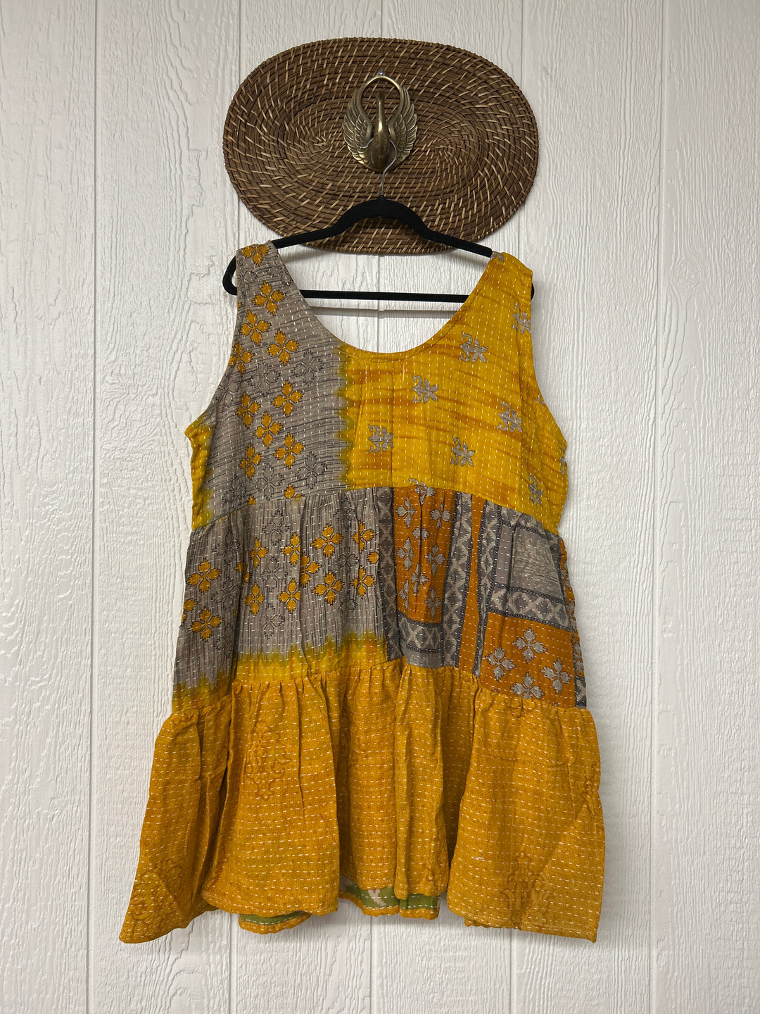 Kantha Meadow Mini Dress 0625 140
