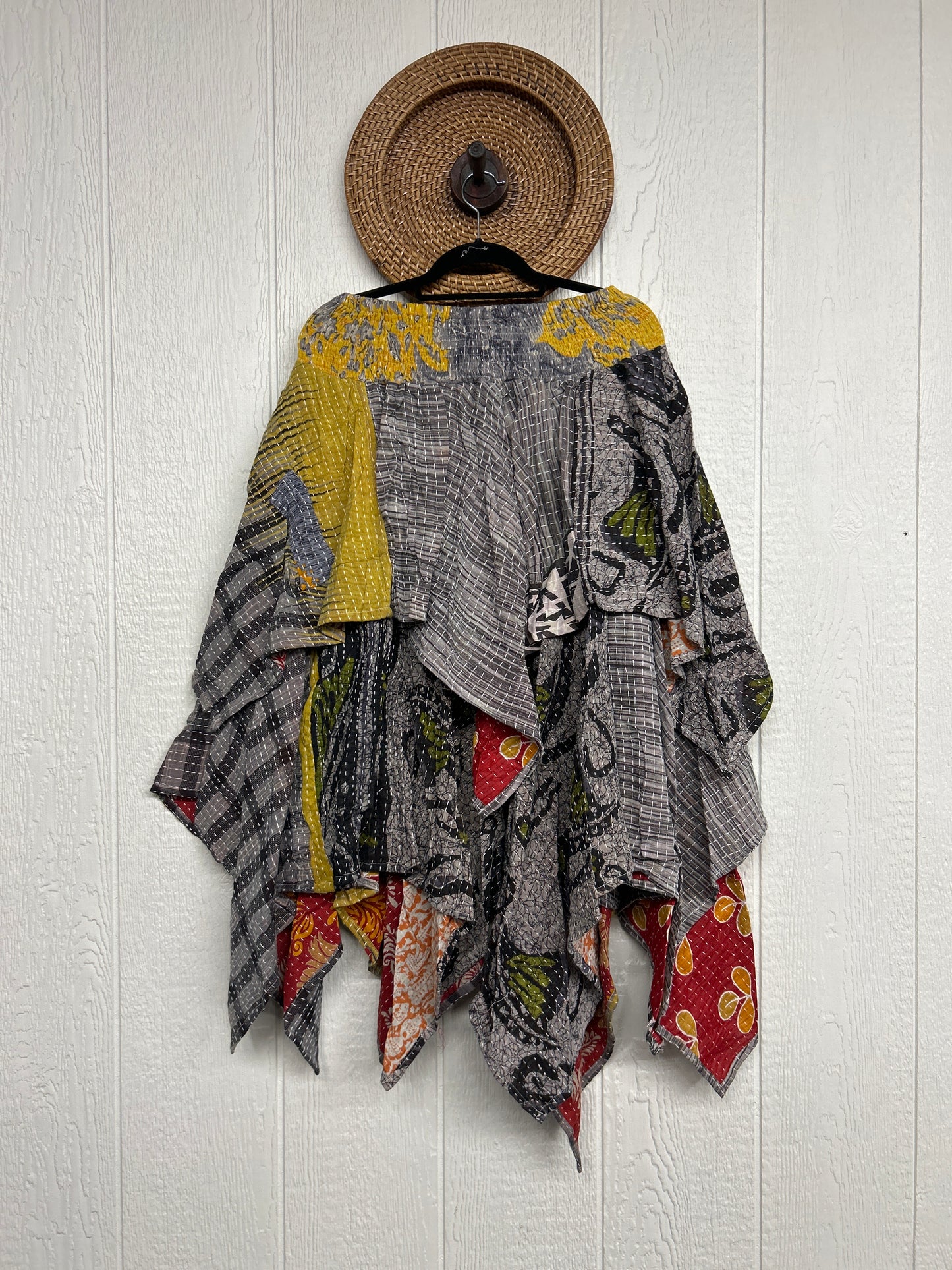 Pareo Kantha Pixie Skirt 0426 114