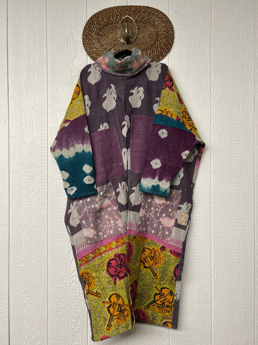 Fine Kantha Cowl Split Pullover 1026 010