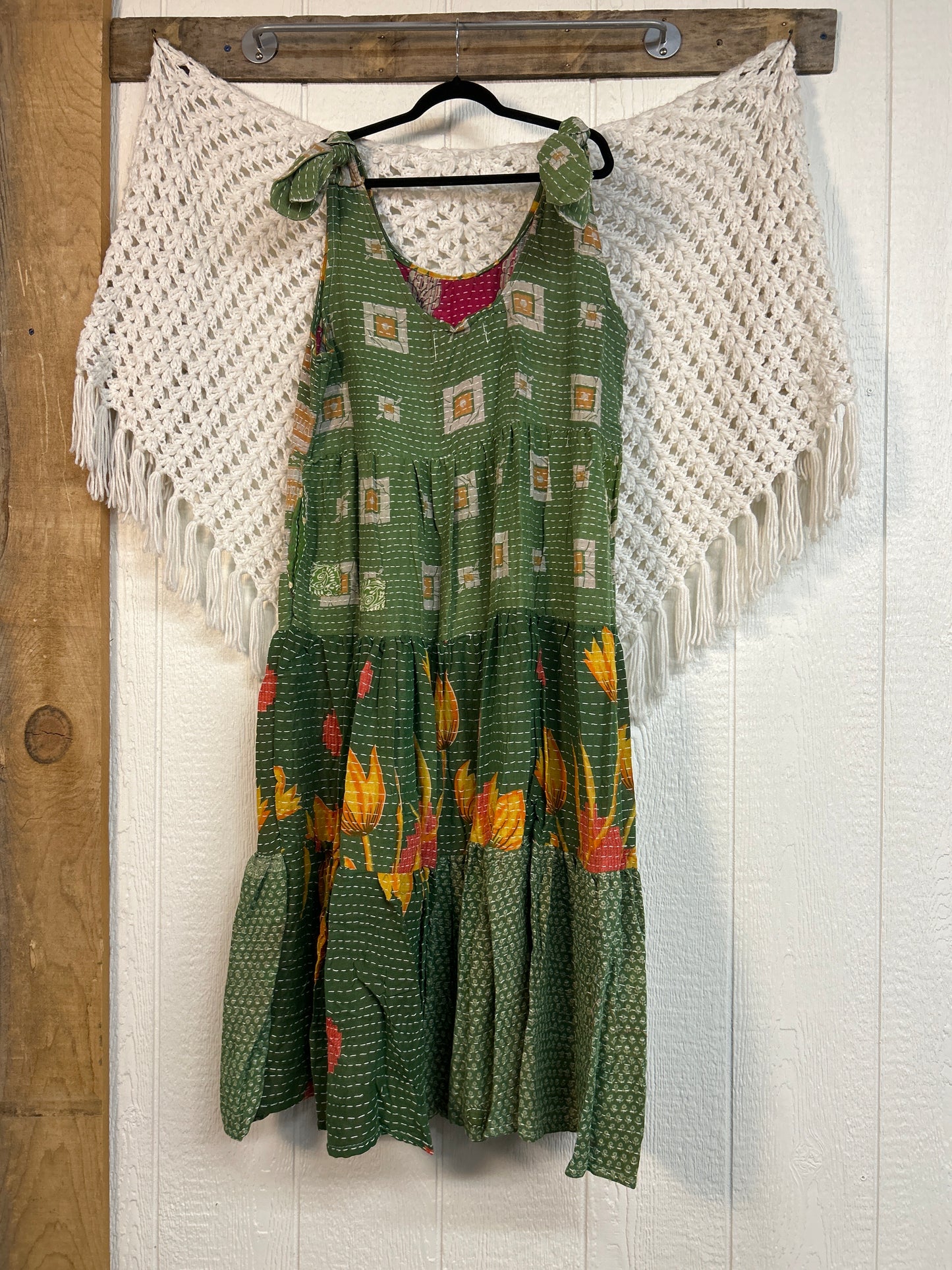 Pareo Kantha Celeste Maxi 0326 142