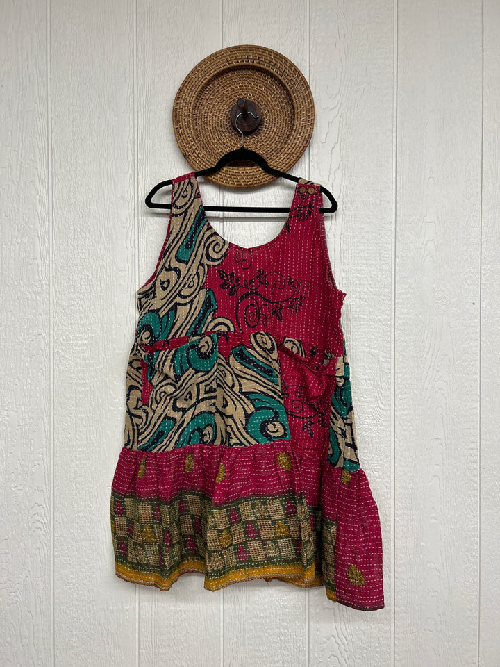Kantha Meadow Mini Dress 0625 119