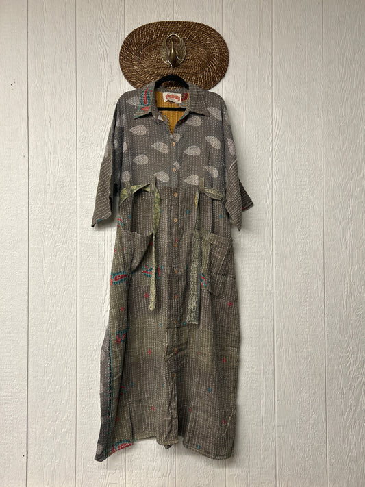 Pareo Kantha Gravity Duster Dress 0226 219