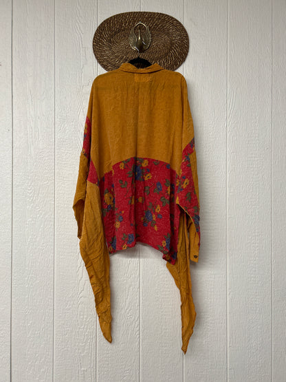 Crepe Sari Nirvana Button Down 1125 092