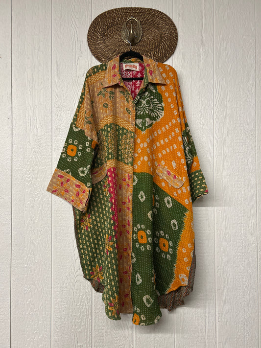 Pareo Kantha Free To Be Longsleeve Maxi 0226 222